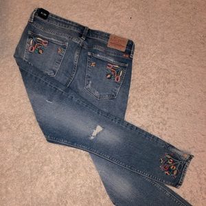 Lucky Brand Embellished Jeans